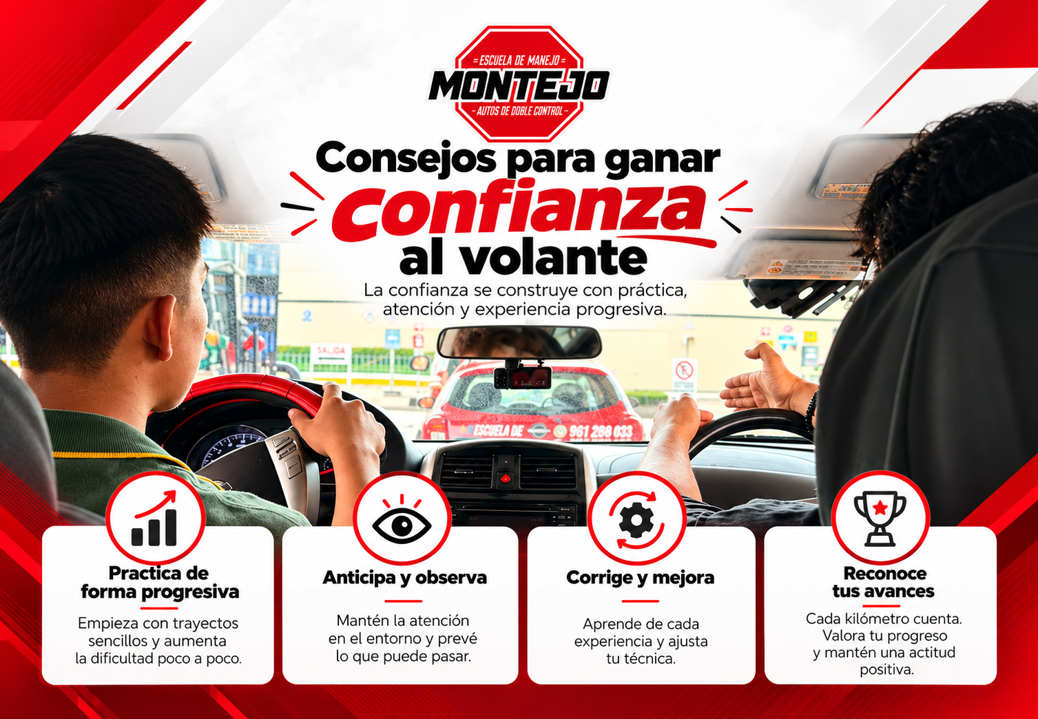 💪 Consejos para ganar confianza al volante